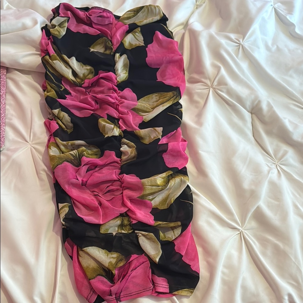 Fashion Nova Floral Maxi Skirt